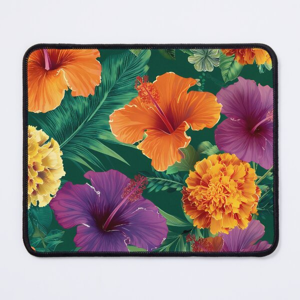 Item preview, Vibrant Tropical Botanical Floral Seamless Pattern 09 designed and sold by The Design Asset Station.