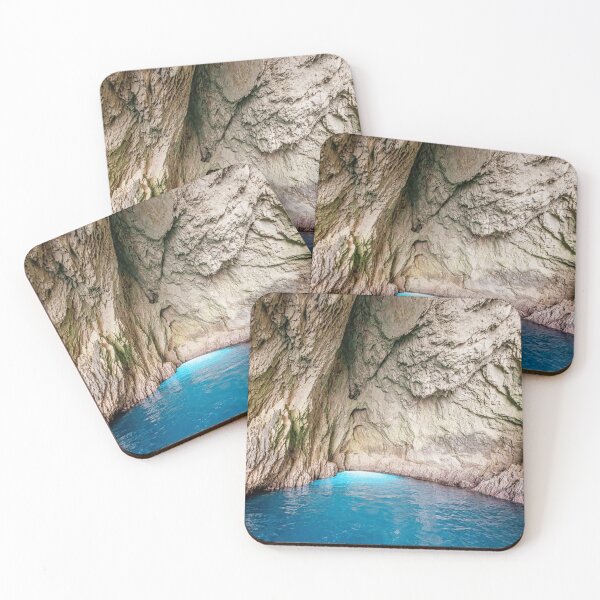 Item preview, Blue Caves Zakynthos Greece 3 designed and sold by PhotoArt by Joan Carroll.