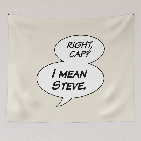 Item preview, Right Cap, i mean Steve designed and sold by MoodleDoon.