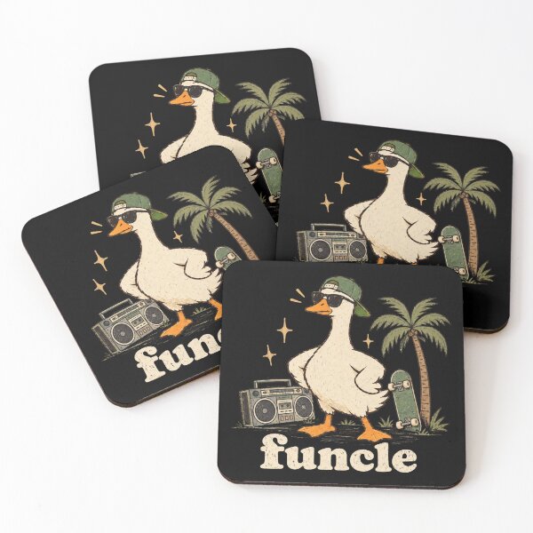 Item preview, Funcle Goose Cool Uncles Club, Funny Silly Goose, Retro Uncle Humor, Cute New Uncle Announcement, Fun Uncle Gift designed and sold by Quiajia.