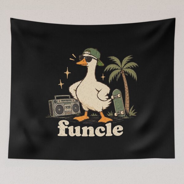 Item preview, Funcle Goose Cool Uncles Club, Funny Silly Goose, Retro Uncle Humor, Cute New Uncle Announcement, Fun Uncle Gift designed and sold by Quiajia.