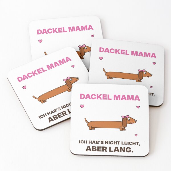 Item preview, Dachshund Mom – I don't have it easy, but it's long – Funny Dachshund Mom designed and sold by ZabCreation.