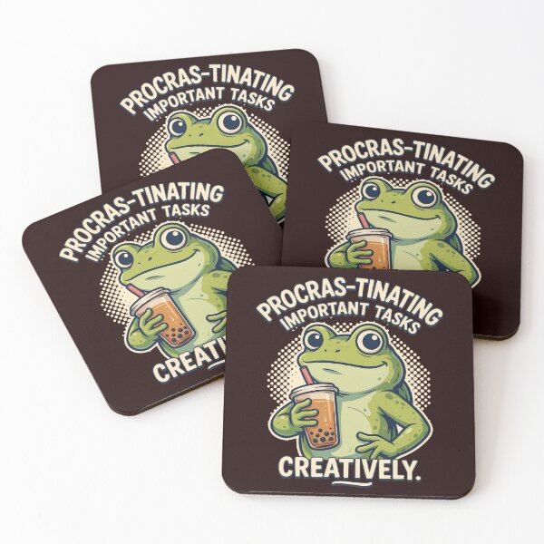 Item preview, Sarcastic Humor Procrastinating Important Tasks Creatively Art Design designed and sold by fantasticdesign.
