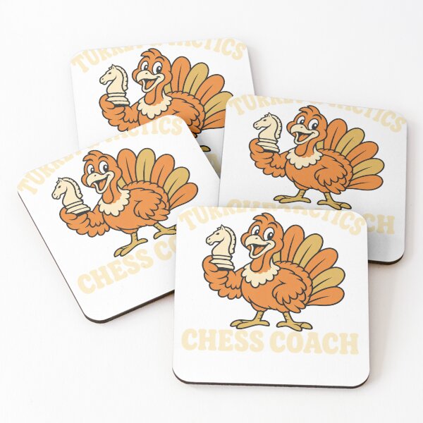 Item preview, Turkey And Tactics Chess Coach designed and sold by HappyVibration.