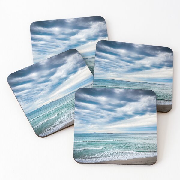 Item preview, Rolling Sea Foam and Cloudy Horizon Art designed and sold by Coastal Wearable Art & Home Decor.