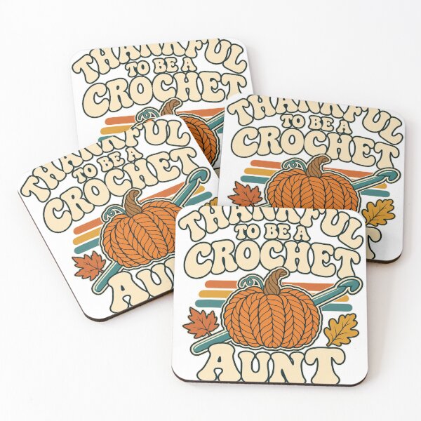 Item preview, Thankful To Be A Crochet Aunt designed and sold by HappyVibration.