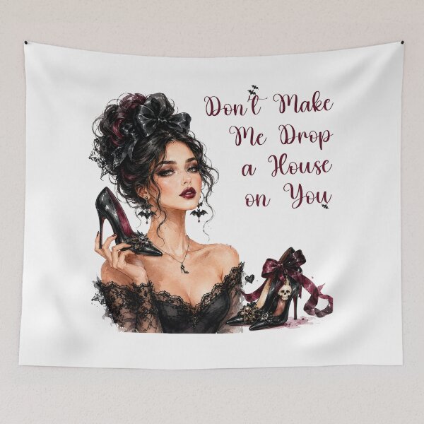 Item preview, Don't Make Me Drop a House on You Witch designed and sold by Positive&FunnyThings.