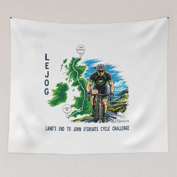 Item preview, LEJOG Land's End to John o' Groats Cycling Challenge designed and sold by cycleexplorers.