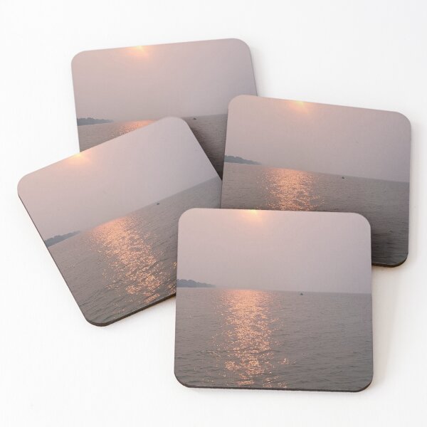 Item preview, LONELY BOAT AT SUNSET designed and sold by Tpposters.