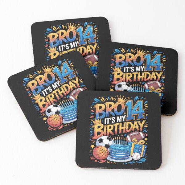 Item preview, Bro It's My 14th Birthday designed and sold by jkrphoto.