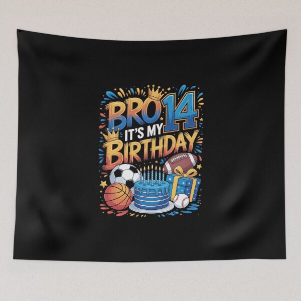 Item preview, Bro It's My 14th Birthday designed and sold by jkrphoto.