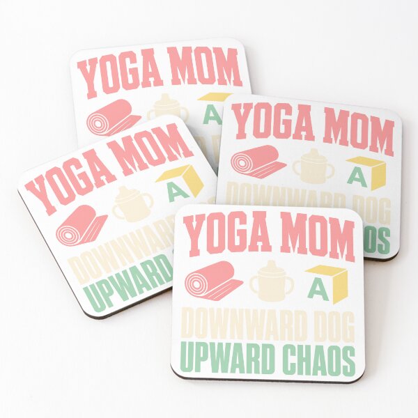 Item preview, Yoga Mom Downward Dog Upward Chaos Funny Mom Gift designed and sold by malek24.