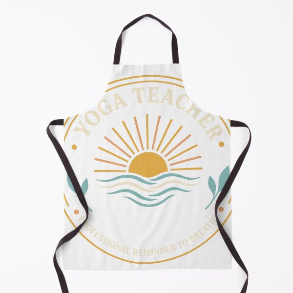Item preview, Yoga Teacher Professional Reminder to Breathe Badge designed and sold by malek24.