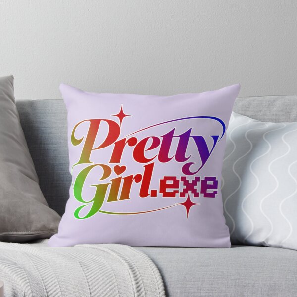 Item preview, Pretty Girl Era Rainbow Y2K Typography | Colorful Feminine Aesthetic designed and sold by TheStephanieRome.