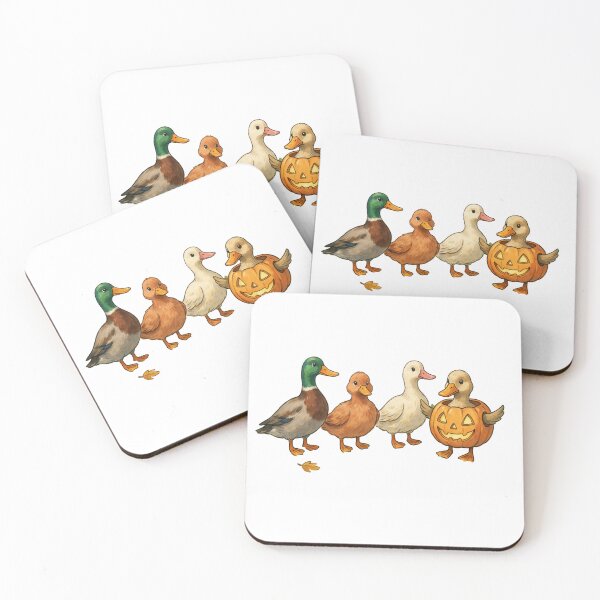 Item preview, Autumn Duck Friends designed and sold by Brand Uno Studio.