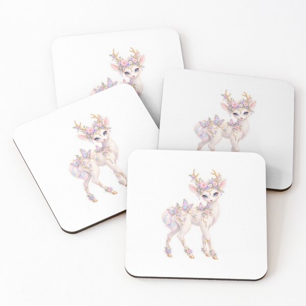 Item preview, ENCHANTED WHITE DEER MAGIC designed and sold by NomadicNatureCo.