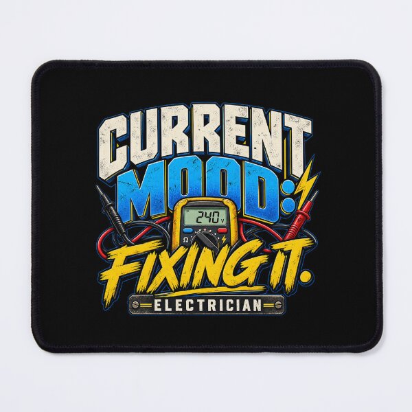 Item preview, Current Mood Fixing It – Electrician designed and sold by amndro.