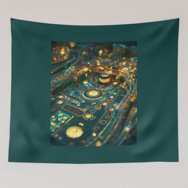 Item preview, Neon Pinball Machine, 3d Render, Rich Forest designed and sold by Checho30.