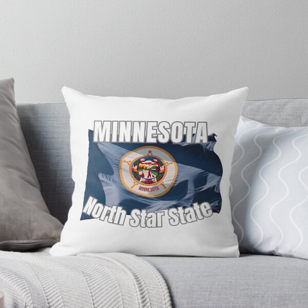 Item preview, Minnesota North Star State Flag USA State Souvenir  designed and sold by RVJdesigns.