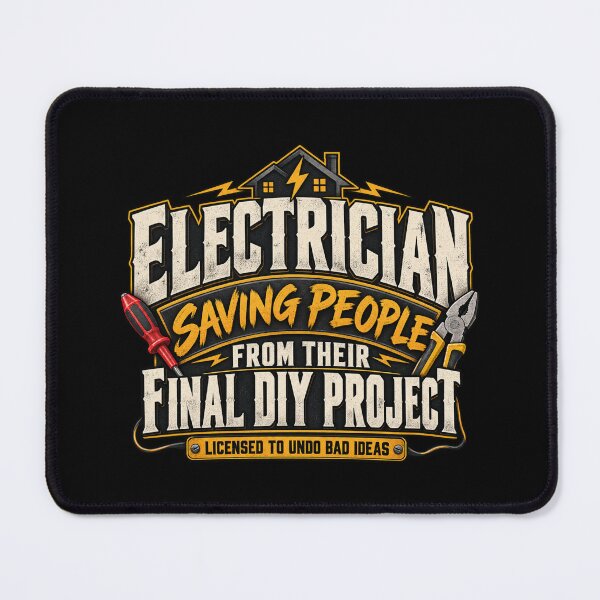 Item preview, Saving People From Their Final DIY Project – Electrician designed and sold by amndro.