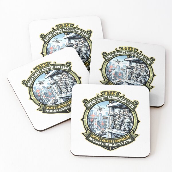 Item preview, UTAT Urban Target Acquisition Team Tactical Emblem designed and sold by SKM.