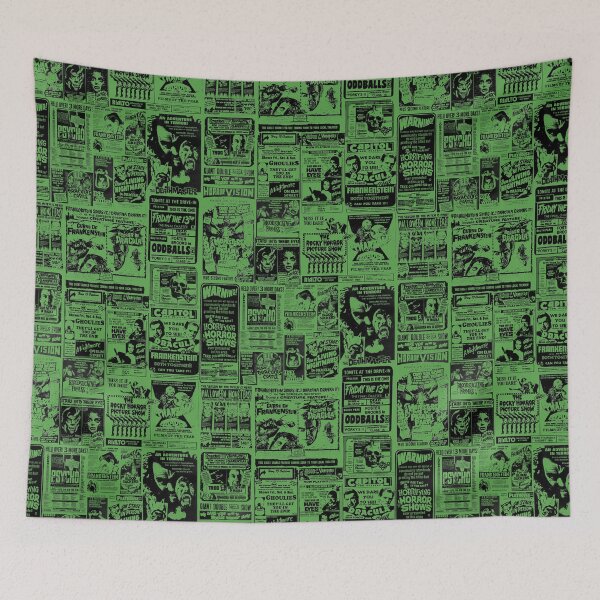 Item preview, horror adverts wrap designed and sold by iron-bambi.