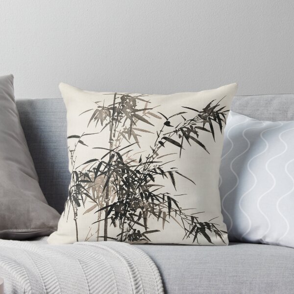 Item preview, Bamboo (19th century) vintage Japanese painting by Yamamoto Baiitsu designed and sold by AngyDesigns49.