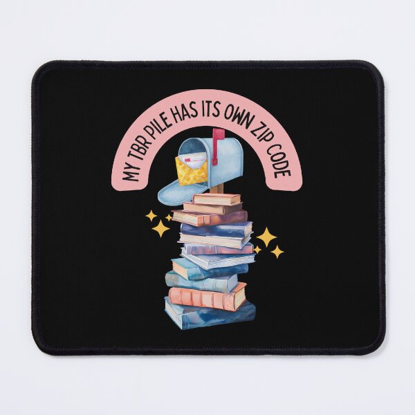 Item preview, My TBR Pile Has Its Own Zip Code - Funny Book Stack designed and sold by ZenReiArt.