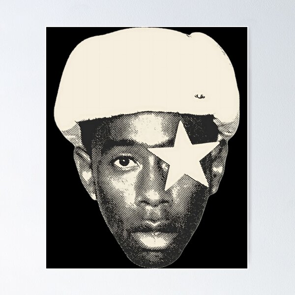 Item preview, Vote Igor-Halftone Effect, Tyler The Creator Face designed and sold by samatysarni6.