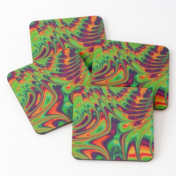 Item preview, Peacock Melt Abstract  designed and sold by patternsoup.