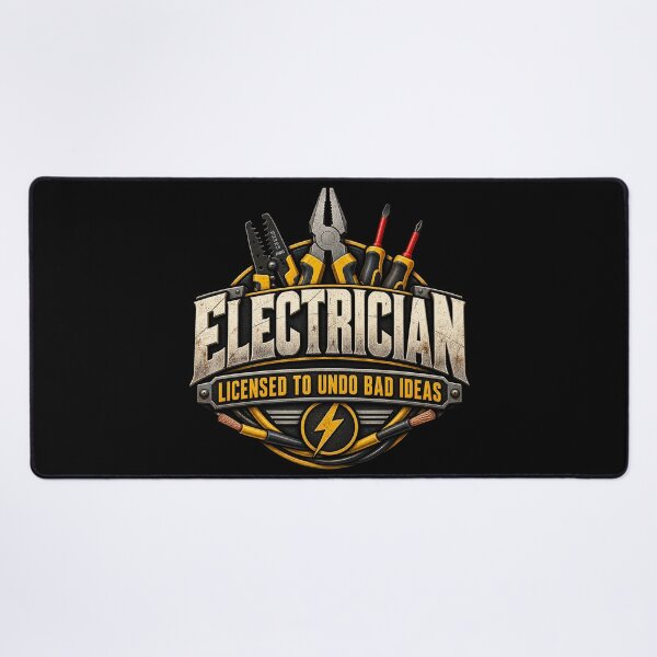 Item preview, Licensed to Undo Bad Ideas – Electrician designed and sold by amndro.
