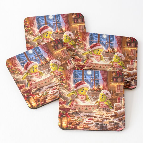 Item preview, Budgie Mucki and the Christmas Flour Flurry designed and sold by LegademaArt.