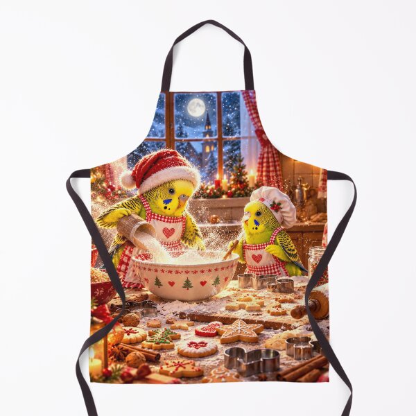 Item preview, Budgie Mucki and the Christmas Flour Flurry designed and sold by LegademaArt.