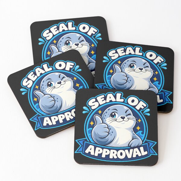 Item preview, Cute seal humor illustration designed and sold by TTdesigns123.