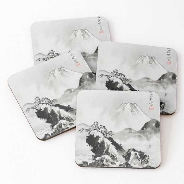Item preview, Mount Fuji (1887) vintage Japanese illustration by Kawanabe Kyosai designed and sold by AngyDesigns49.
