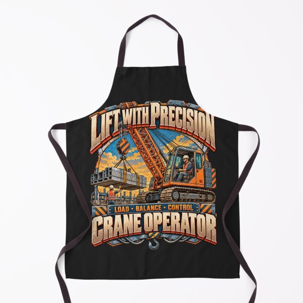 Item preview, Vintage Crane Operator Heavy Lifting Construction designed and sold by AdicretorDesign.