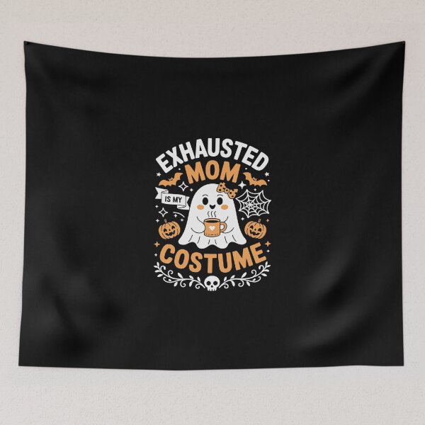 Item preview, Exhausted Mom Is My Costum designed and sold by jkrphoto.