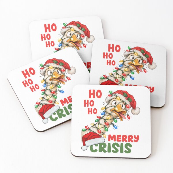Item preview, Merry Crisis Funny Christmas Goose Sarcasm designed and sold by CleanDecor.