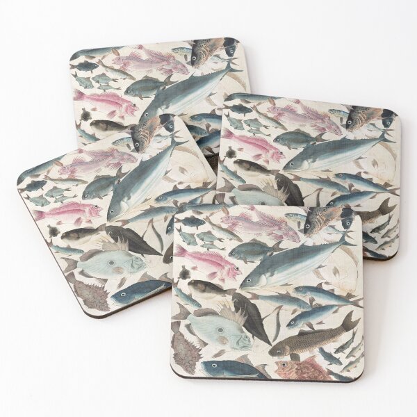 Item preview, Eighty-eight Fish (19th century) by Utagawa Yoshikazu designed and sold by AngyDesigns49.