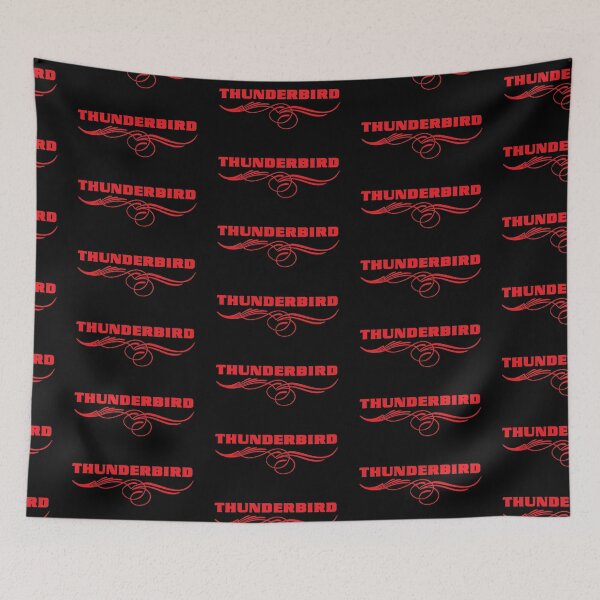 Item preview, Thunderbird Emblem w Swoop and Pinstripes designed and sold by Frank Schuster.