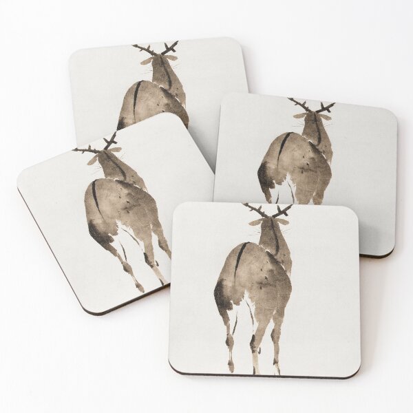 Item preview, Katsushika Hokusai's Deer (1904), vintage animal illustration designed and sold by AngyDesigns49.