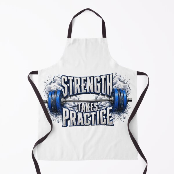 Item preview, Strength Takes Practice Barbell Training designed and sold by TeNovaStudio.