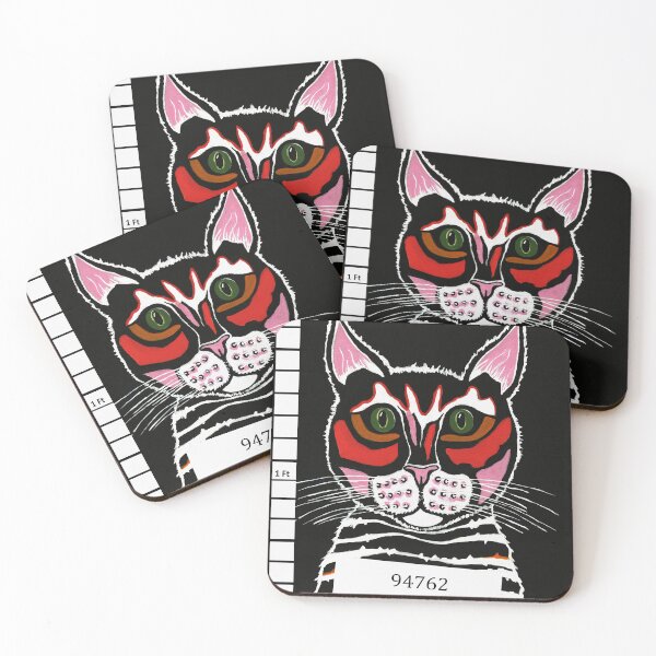 Item preview, Cat Mug Shot designed and sold by Sartoris Art.