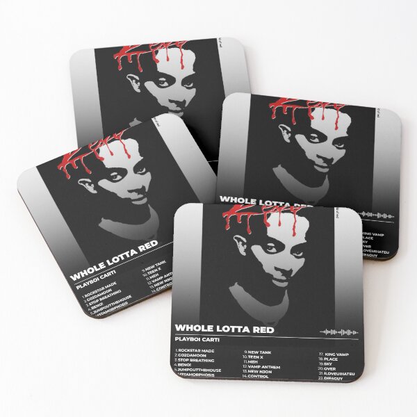 Item preview, Playboi Carti Whole Lotta Red Poster designed and sold by JPOSTERS.