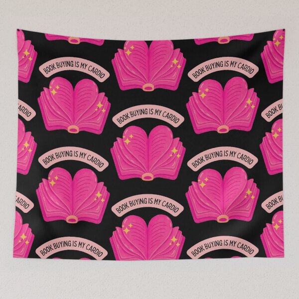 Item preview, Book Buying Is My Cardio - Funny Bookstore Shopper designed and sold by ZenReiArt.
