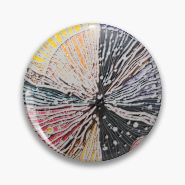 Item preview, cosmic energy burst b alpha colorful geometric circular abstract design designed and sold by SmashingDeals.