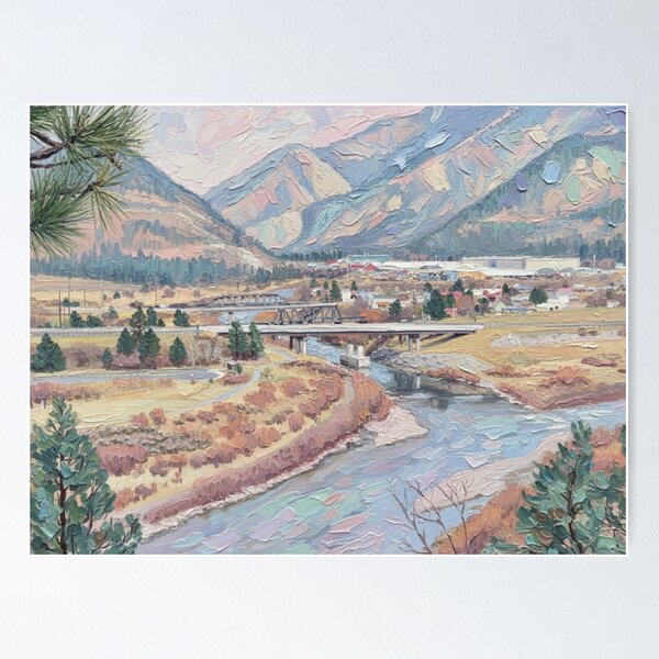 Item preview, Bonner, Montana designed and sold by Pinkgnomie.