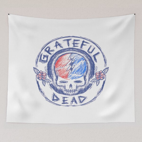 Item preview, Retro Psychedelic Skull, GRATEFUL DEAD Y2K  designed and sold by samatysarni6.
