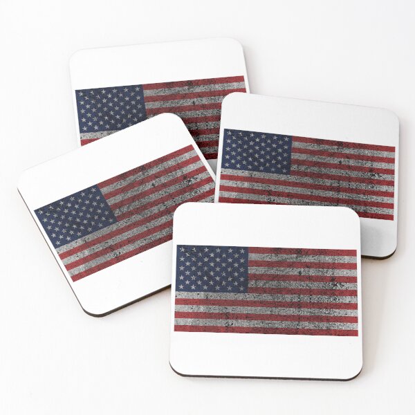 Item preview, Vintage American Flag - Distressed Retro USA Pride designed and sold by Marshallamoakohene.