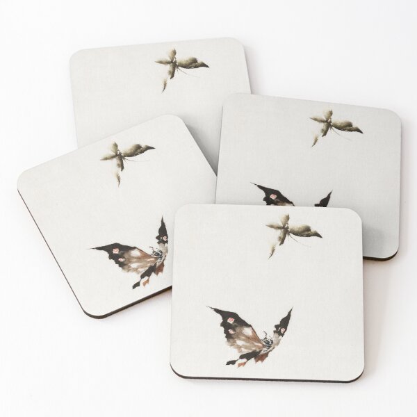 Item preview, Hokusai's Butterfly and Moth (1830-1850) designed and sold by AngyDesigns49.